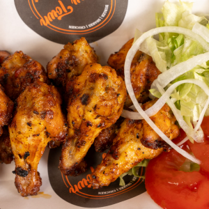 6 Peri Peri Grilled Wings